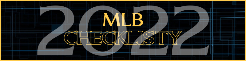 MLB checklisty 2022